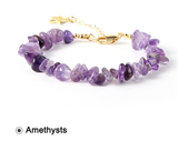 Amethyst Chips Bracelet