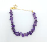 Amethyst Chips Bracelet