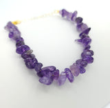 Amethyst Chips Bracelet
