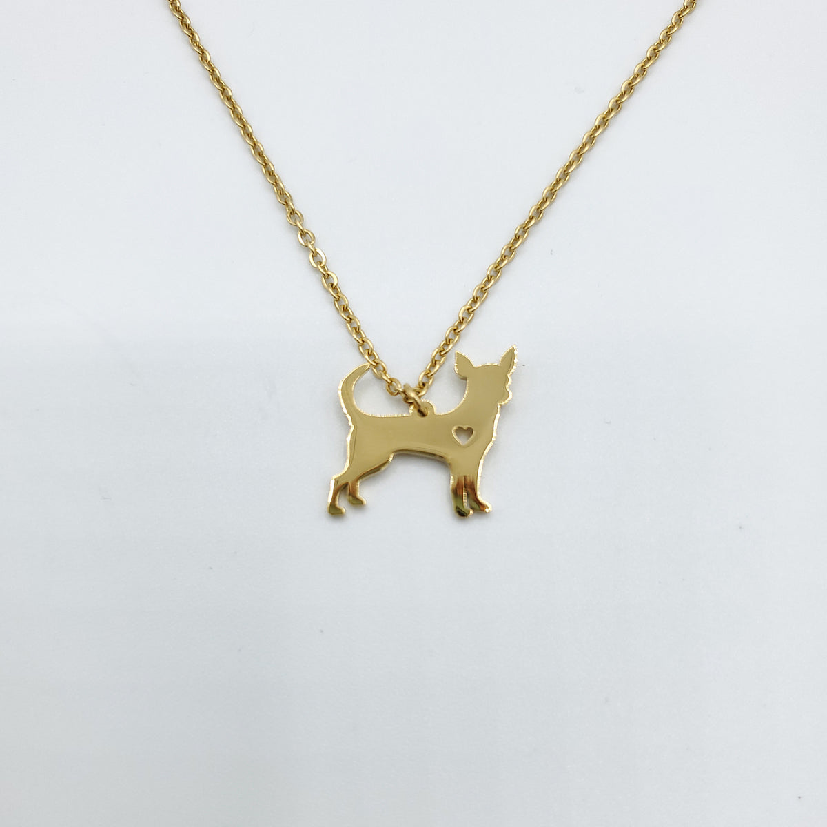 Gold chihuahua clearance jewelry