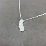 California State Silver Necklace