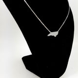 North Carolina State Silver Necklace