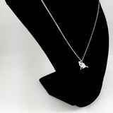 Cat Silver Necklace