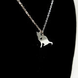 Cat Silver Necklace