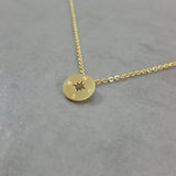 Compass Gold Necklace