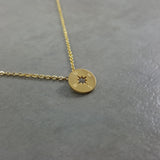 Compass Gold Necklace