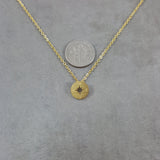 Compass Gold Necklace