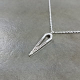 Icicle Silver Necklace