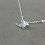 Dragon Silver Necklace