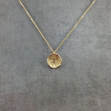 All-Seeing Eye Pendant Gold Necklace