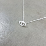 All-Seeing Eye Silver Necklace