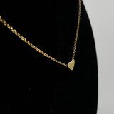 Heart Tiny Gold Necklace