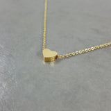Heart Tiny Gold Necklace
