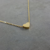 Heart Tiny Gold Necklace