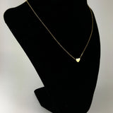 Heart Tiny Gold Necklace