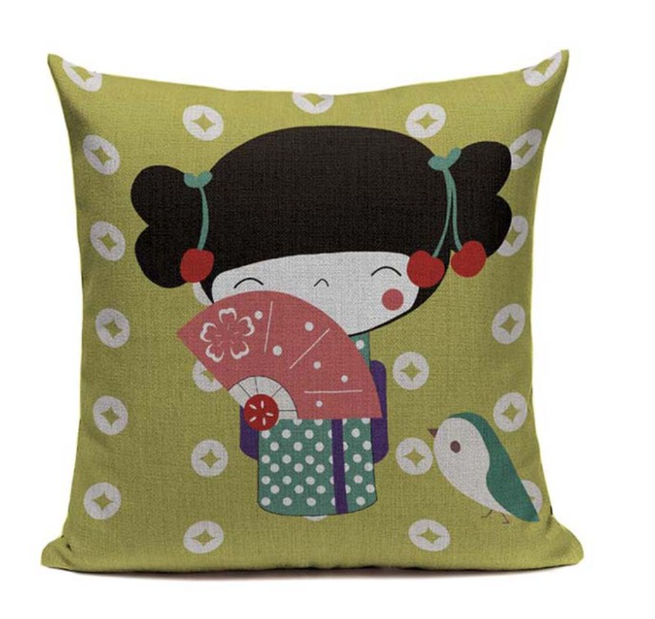 Japanese sales pillow covers