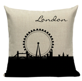 London Eye Pillow Cover L17