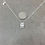 Owl Silver Necklace