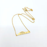 Sydney Skyline Gold Necklace