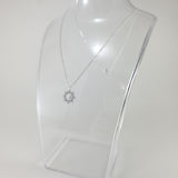 Sun Moon Silver Necklace