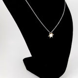 Star Sun Silver Necklace