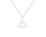 Triforce Silver Necklace