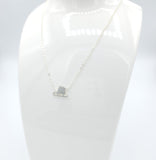 Santas Sleigh Silver Necklace