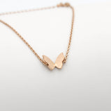 Butterfly Rose Gold Bracelet