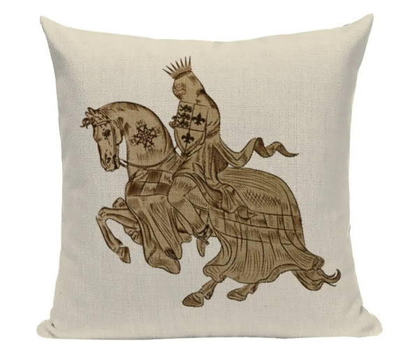 Medieval Knight Pillow Cover L45