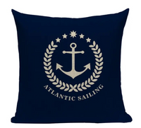 Anchor Atlantic Sailing Pillow Cover N20