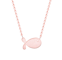 Goldfish Rose Gold Necklace