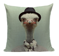 Ostrich Animal Pillow A2