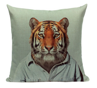 Tiger Animal Pillow A4