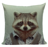 Raccoon Animal Pillow A7