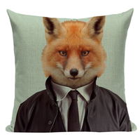 Fox Animal Pillow Cover A9