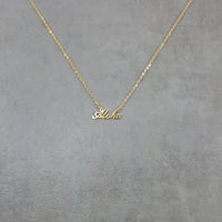 Aloha gold chain necklace