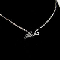 Aloha Silver Necklace