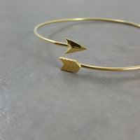 Arrow Gold Bracelet