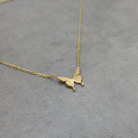 Airplane Gold Necklace - Women's Fashion Jewelry – Lil Pepper Jewelry