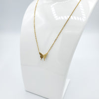 Butterfly Gold Plated Necklace