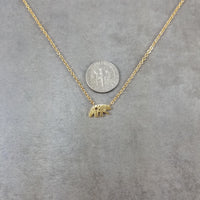 Bear Gold Necklace