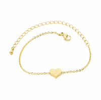 Tiny Heart Gold Bracelet
