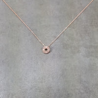 Compass Rose Gold Necklace