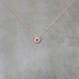 Compass Rose Gold Necklace