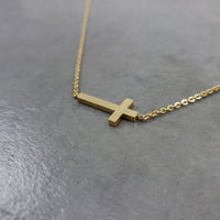Cross Gold Necklace