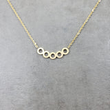 Circles Series Gold Necklace