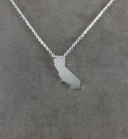 California State Silver Necklace