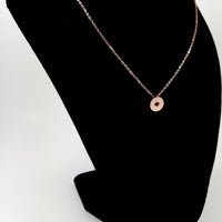Compass Rose Gold Necklace