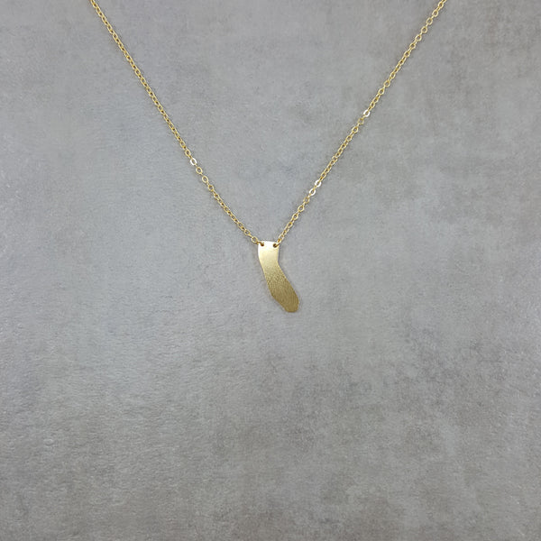 California State Gold Necklace