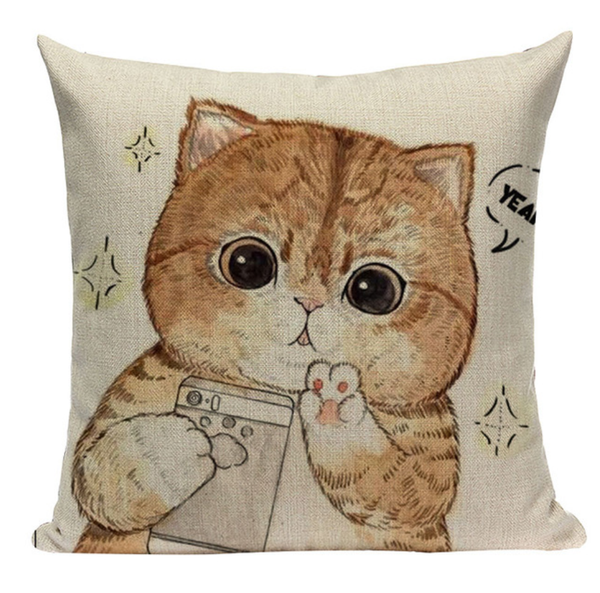 Cute Cat Pillow CAT1